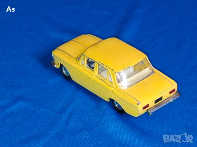 Руски модел Москвич 408 А1 1:43 Сделано в СССР стара играчка USSR, снимка 3 - Колекции - 52942761