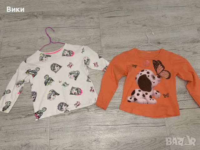 Лот Детски блузи 4-5г ръст 110см, снимка 3 - Детски Блузи и туники - 49601138