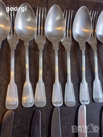 WMF посребрени немски прибори за хранене 24 части, снимка 6 - Прибори за хранене, готвене и сервиране - 40812864