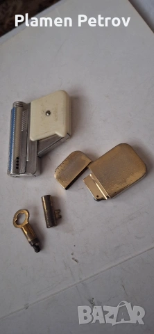 Запалка пистолет, барабан бронзова перка, снимка 16 - Колекции - 40048457