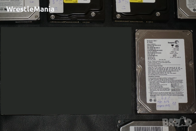 12 броя Тествани и Работещи Хард Дискове ATA 160GB/80GB/40GB/30GB, снимка 5 - Твърди дискове - 51705564