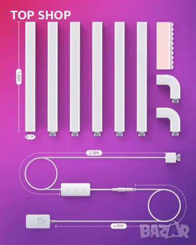 интелигентни стенни осветителни тела, LED