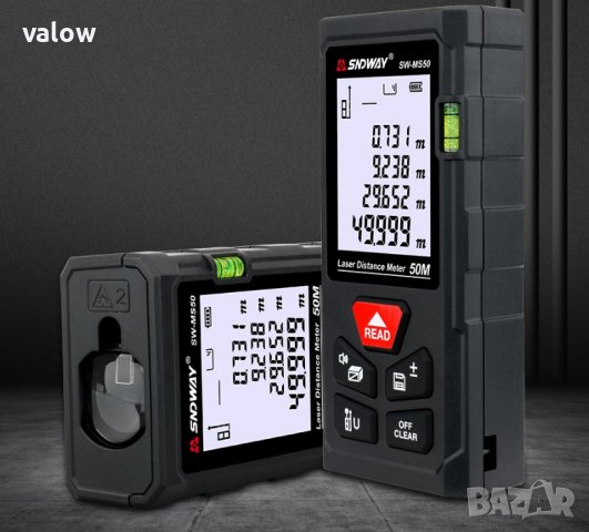 Рулетка ролетка електронна дигитална лазерна далекомер 100м