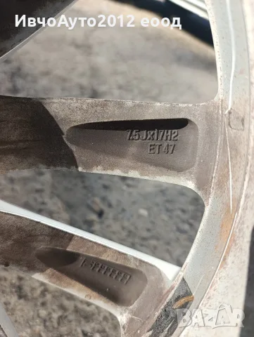 Джанти алуминиеви оригинални 17 VW 7 / 8, снимка 7 - Гуми и джанти - 56073426