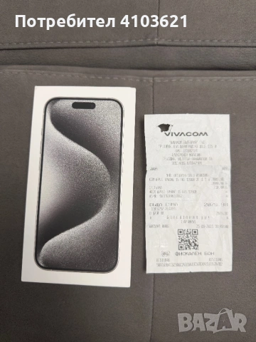 Iphone 15 pro, 128 GB, без забележки