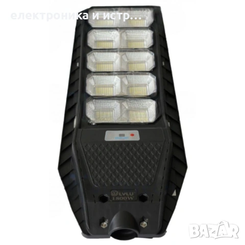 Улична соларна лампа LYLU със соларен панел и дистанционно, 1800W , снимка 4 - Соларни лампи - 53352879