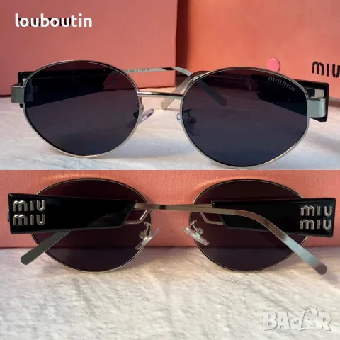 Miu 2024 дамски слънчеви очила елипса кръгли овални 4 цвята, снимка 6 - Слънчеви и диоптрични очила - 47765608