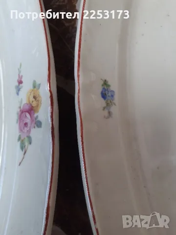 Соц.порцеланови плата лот, снимка 4 - Прибори за хранене, готвене и сервиране - 47324609