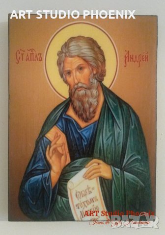 Икона на Свети Андрей Първозвани, различни изображения icona Sveti Andrei, снимка 4 - Картини - 12707569