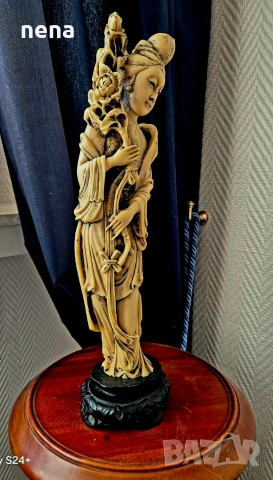 Японска ГЕЙША Ръчно изработена. , снимка 2 - Антикварни и старинни предмети - 53826142