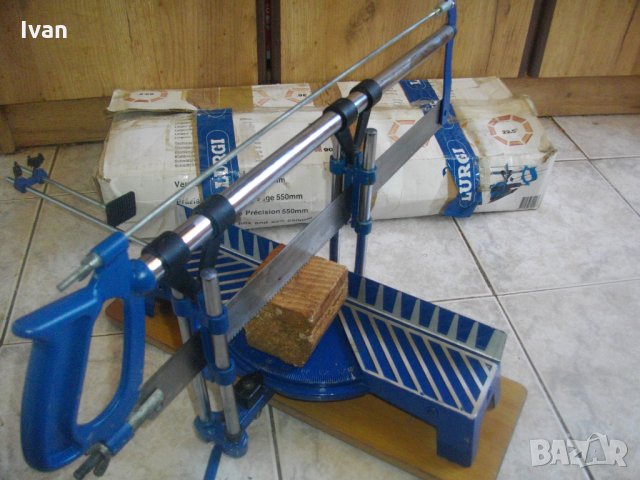 550 мм-Ръчен Немски Дърводелски Пасвател-Ъглово Рязане 0-45 Градуса до 11 см Височина Дъска, снимка 9 - Други инструменти - 35912127