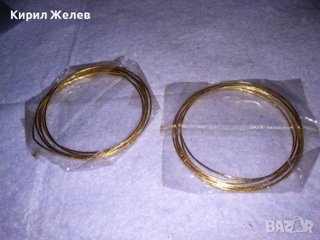 Две МАРКОВИ ПОЗЛАТЕНИ РЕТРО СТИЛ ГРИВНИ OKER BRAND от БЛАГОРОДНА СТОМАНА - НОВИ 24197, снимка 3 - Гривни - 41202307