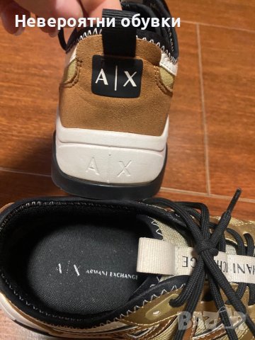 Дамски обувки Armani Exchange, снимка 3 - Маратонки - 42504355