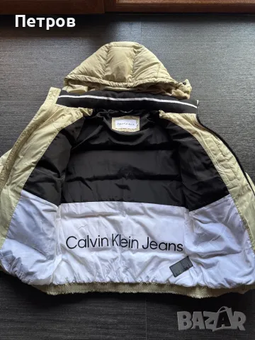 КАТО ЧИСТО НОВО Calvin Klein зимно яке, снимка 5 - Якета - 48573502