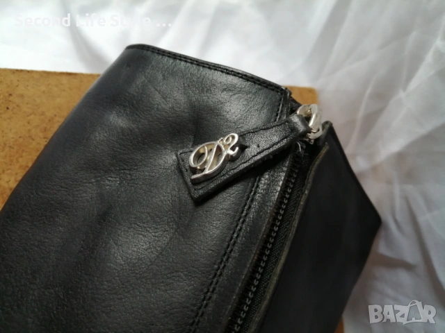 Dsquared2 оригинални ботуши естествена кожа № 36 - с висок ток, платформа, снимка 13 - Дамски ботуши - 53135653