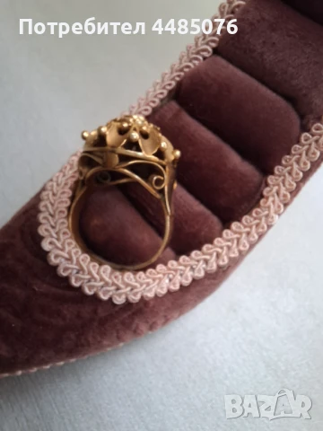 ЗЛАТЕН ПРЪСТЕН ДАМСКИ 14К. 10.21ГРАМА , снимка 4 - Пръстени - 50806259