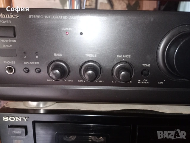 Усилвател техникс SU-500 клас А, снимка 3 - Ресийвъри, усилватели, смесителни пултове - 53702761