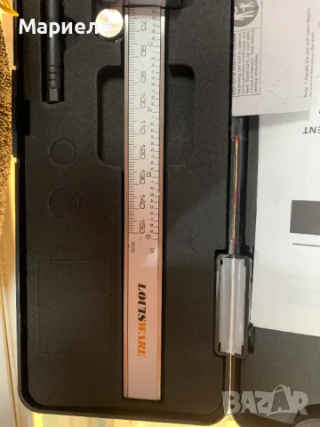 LOUISWARE Електронен цифров шублер до 150мм. / Професионален Метален Шублер от Неръждаема Стомана, снимка 11 - Шублери - 48123593