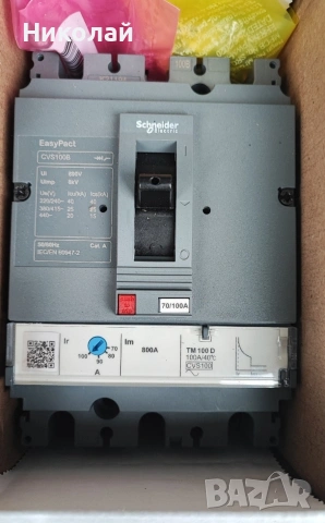 Автоматични прекъсвачи Schneider Elmark, снимка 2 - Други машини и части - 52641305