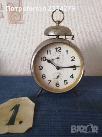 Стари часовници будилници от 30-40те години. , снимка 10 - Антикварни и старинни предмети - 48217246