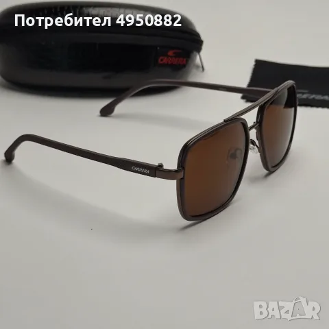 Слънчеви очила Carrera нови, правоъгълни стъкла, UV400, златно и черно, снимка 10 - Слънчеви и диоптрични очила - 56163164