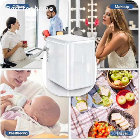 Мини хладилник 4L VIYSPNV, снимка 9 - Хладилници - 52693991