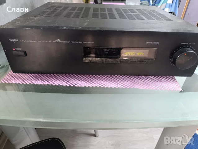 Processor/Amplifier Yamaha DSP-E 1000 , снимка 10 - Ресийвъри, усилватели, смесителни пултове - 56054142