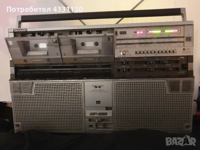 sharp gf 555 касетофон, снимка 11 - Радиокасетофони, транзистори - 49767874