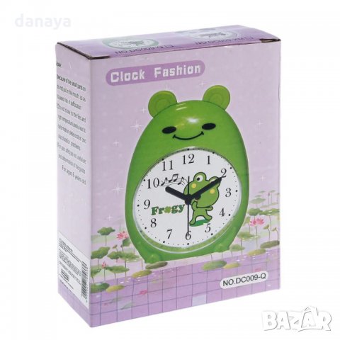 2699 Детски будилник Жабка, снимка 4 - Декорация за дома - 35725232