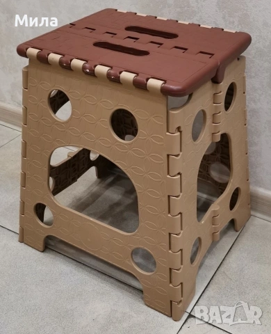 Сгъваеми табуретки нови, снимка 4 - Градински мебели, декорация  - 53495411