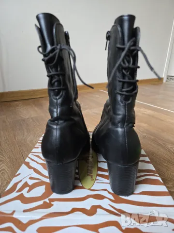 Кожени ботуши - 40 номер, снимка 3 - Дамски ботуши - 47505122