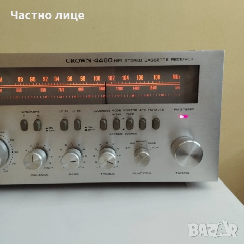 Crown, снимка 3 - Ресийвъри, усилватели, смесителни пултове - 52938782