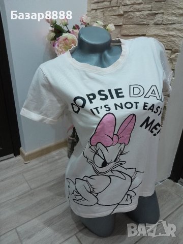 Дамска тениска,размер S, снимка 3 - Тениски - 41120157