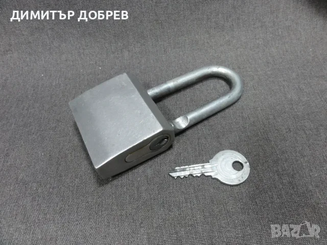 СТАР РЕТРО СОЦ СССР АЛУМИНИЕВ КАТИНАР С КЛЮЧ, снимка 7 - Антикварни и старинни предмети - 56322257