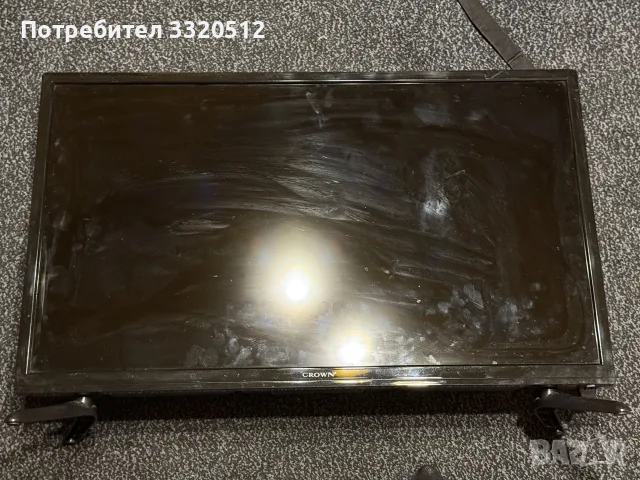 Телевизор Crown 32A16BG за части(здрав дисплей)