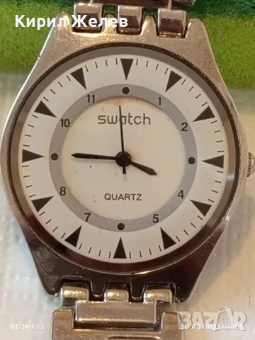 Модерен мъжки часовник Swatch Swiss Quartz стил и елегантност 33267