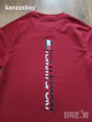 Tommy Hilfiger sport - страхотна мъжка тениска L, снимка 2 - Тениски - 55792352
