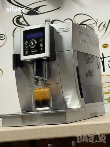 Кафемашина кафе автомат delonghi magnifica cappuccino с гаранция, снимка 8 - Кафемашини - 53376978