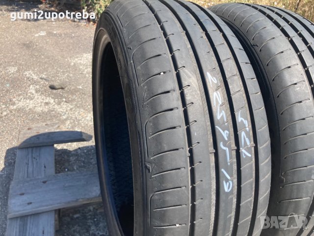 225/45/19 Good Year Eagle F1 AS3 BMW 2021г 6+мм, снимка 3 - Гуми и джанти - 41983405