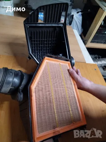 кутия въздушен филтър бмв е60 е61 bmw e60 e61 , снимка 5 - Части - 49782725