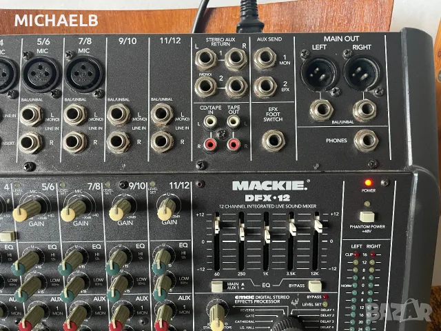 Продавам смесителен пулт/миксер/ MACKIE-DFX12, снимка 4 - Други - 56326425
