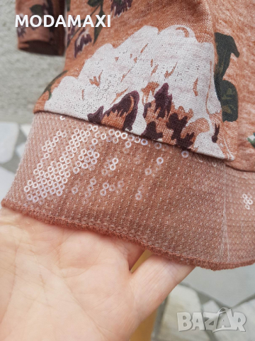 3XL Нова дълга блуза Mia Moda, снимка 4 - Блузи с дълъг ръкав и пуловери - 36333984