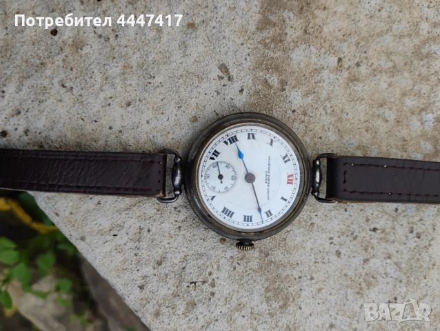 Стар швейцарски сребърен часовник!, снимка 5 - Антикварни и старинни предмети - 52378854