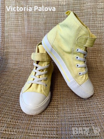 Високи детски кецове от брезент, снимка 6 - Детски гуменки - 41097422