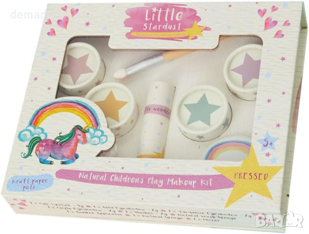 Натурален комплект детски гримове, нетоксичен, безопасни формули, снимка 2 - Други - 44580710