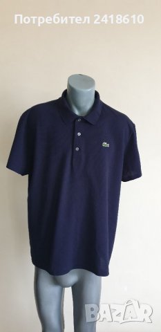Lacoste  Pique Cotton Slim Fit Mens Size 7 - 2XL ОРИГИНАЛ! Мъжка Тениска!, снимка 3 - Тениски - 40022795