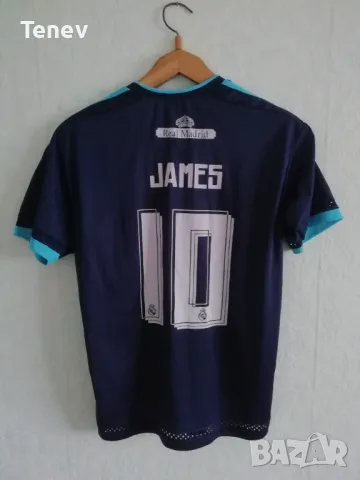 Real Madrid #10 James Adidas футболна тениска фланелка Реал Мадрид Хамес размер М 