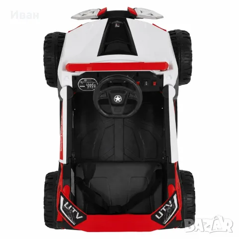 ТОП ЦЕНА!НОВО!Акумулаторен джип/UTV Gobi Go RED с 12 V батерия,USB,функция люлеене,дистанцинно, снимка 5 - Детски велосипеди, триколки и коли - 55882066