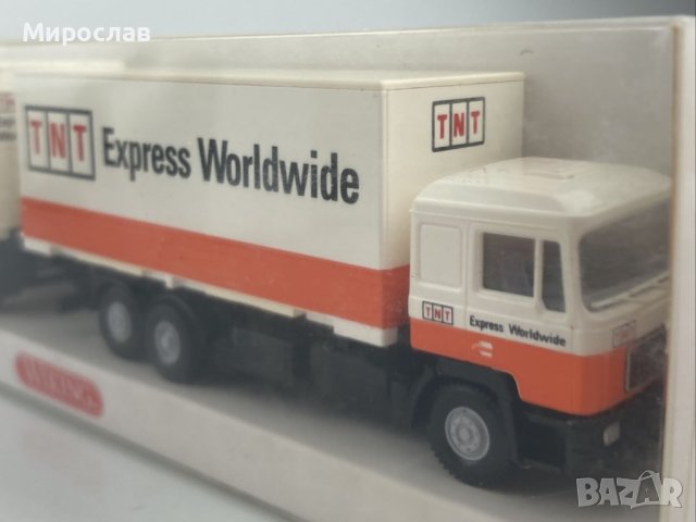 WIKING HO 1/87 КАМИОН MAN МОДЕЛ В ОРИГИНАЛНАТА ОПАКОВКА, снимка 2 - Колекции - 41124172