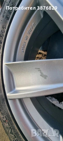 Джанта 17" със зимна гума, снимка 9 - Гуми и джанти - 53404379